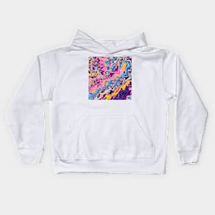 Summer zigzags Kids Hoodie